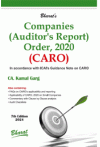 Companies (Auditor's Report) Order, 2020 (CARO)