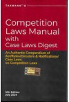 Competition Laws Manual with Case Laws Digest