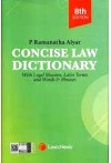 Concise Law Dictionary (With  Legal Maxims, Latin Terms, and Words and Phrases)