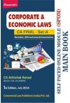 Corporate and Economic Laws (CA Final- Set A, for Nov. 2024 onwards Exams)