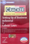 Taxmann's Cracker - Setting up of Business Industrial and Labour Laws (CS Executive, G.I, P.3, New Syllabus, for Dec. 2024/June 2025 Exams)