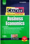 Taxmann's Cracker - Business Economics (CA Foundation, P.4, New Syllabus, for Jan./ May 2025 onward Exams)