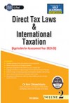 Direct Tax Laws and International Taxation (2 Volumes) (CA Final, G.II, P.4, for May/Nov. 2025 Exams and onwards)