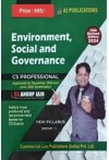 Environment, Social and Governance (CS Prof. G-1, New Syllabus for Dec. 2024/June 2025 Exams)