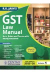 GST Law Manual 2025 -2026 (2 Volume Set)