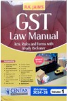 GST Law Manual 2024 -2025 (2 Volume Set) 