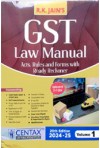 GST Law Manual 2024 -2025 (2 Volume Set) 