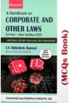 Handbook on Corporate and Other Laws (CA Inter, New Syllabus 2023) (MCQs Book) (For Sept. 2024 & Jan. 2025 Exam)