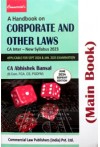 Handbook on Corporate and Other Laws (CA Inter, New Syllabus 2023) (Main Book) (For Sept. 2024 & Jan. 2025 Exam)