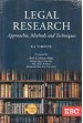 Legal Research (Approaches, Methods and Techniques)