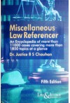 Miscellaneous Law Referencer