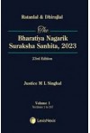 Ratanlal and Dhirajlal - The Bharatiya Nagarik Suraksha Sanhita, 2023 (2 Volume Set)