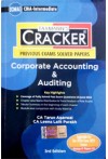 Taxmann's Cracker - Corporate Accounting and Auditing (CMA Inter, G.II, P.10, New Syllabus, for Dec. 2024/June 2025 Exams)