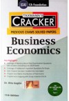 Taxmann's Cracker - Business Economics (CA Foundation, P.4, New Syllabus, for Sept. 2024/Jan. 2025 onward Exams)