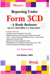 Reporting under Form 3CD - A Ready Reckoner (for F.Y. 2023-2024/ A.Y. 2024-2025) 