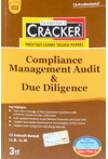 Taxmann's Cracker - Compliance Management Audit and Due Diligence (CS Professional, G.1, P.3, New Syllabus)