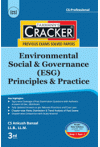 Taxmann's Cracker - Environmental Social and Governance (ESG) Principles and Practice (CS Professional, G.I, P.1, New Syllabus)