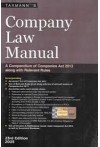 Taxmann's Company Law Manual (A Compendium of Companies Act 2013 along with Relevant Rules)