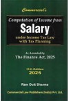 Computation of Income from Salary Under Income Tax Law with Tax Planning
