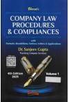 Company Law Procedures and Compliances with Formats, Resolutions, Notices, Letters and Applications (2 Volume Set)