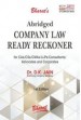 Company Law Ready Reckoner (Abridged)