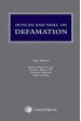 Duncan and Neill on Defamation and other media and Communications Claims 