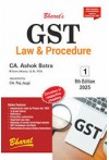 GST Law and Procedure (3 Volume Set)