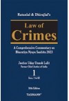 Ratanlal and Dhirajlal - Law of Crimes - (BNS) (4 Volumes)
