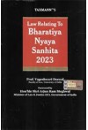 Law Relating to Bharatiya Nyaya Sanhita, 2023 (BNS)