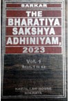 Sarkar The Bharatiya Sakshya Adhiniyam, 2023 (BSA) (2 Volumes)