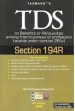 TDS on Benefits or Perquisites arising from Business or Profession Taxable under Section 28 (iv)