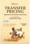 Law and Practice of Transfer Pricing (Domestic & International Transactions)