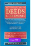 G.M. Divekar's Practical Guide to Deeds and Documents (with Art of Drafting, Conveyancing, Pleadings, Practice and Procedures) (2 Volume set)