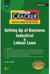 Taxmann's Cracker - Setting up of Business Industrial and Labour Laws (CS Executive, G.I, P.3, New Syllabus, for Dec. 2025/ June 2026 Exams)