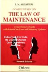 Commentary on the Law of Maintenance