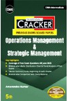 Taxmann's Cracker - Operations Management and Strategic Management (CMA Inter, G.II, P.9, New Syllabus, for Dec. 2025 / June 2026 Exams)