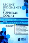 Recent Judgments of Supreme Court