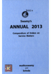Swamy's Annual 2013 Compendium of Orders on Service Matters (C-113)