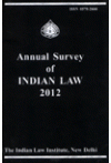 Annual Survey of Indian Law 2012