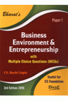Business Environment and Enterpreneurship with Multiple Choice Questions (MCQs) Paper 1 (Useful for CS Foundation)