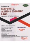 Handbook on Corporate, Allied and Economic Laws (Applicable for CA Final May 2018 Exams) (Used for New and Old Syllabus) Handbook on Corporate, Allied and Economic Laws (Applicable for CA Final May 2018 Exams) (Used for New and Old Syllabus)