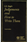 Judgments and How to Write them