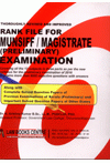 Rank File for Munsiff/ Magistrate (Preliminary) Examination