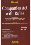 Companies Act with Rules (pocket) (As amended by The Insolvency and Bankruptcy Code, 2016) (Act No.31 of 2016), w.e.f 15-11-2016 (along with All exemption Notifications extracted under relevant sections) Companies Act with Rules (pocket) (As amended by The Insolvency and Bankruptcy Code, 2016) (Act No.31 of 2016), w.e.f 15-11-2016 (along with All exemption Notifications extracted under relevant sections)