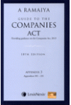 A Ramaiya Guide to the Companies Act (Providing Guidance on the Companies Act, 2013) (Box 2) (5 Parts Set) A Ramaiya Guide to the Companies Act (Providing Guidance on the Companies Act, 2013) (Box 2) (5 Parts Set)