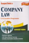 Sangeet Kedia's - COMPANY LAW - CS Executive Programme (Based on Companies Act, 2013 & Related Rules) (Incorporating all the Amendments up to June, 2017) (New Edition For Dec. 2017 Exam) Sangeet Kedia's - COMPANY LAW - CS Executive Programme (Based on Companies Act, 2013 & Related Rules) (Incorporating all the Amendments up to June, 2017) (New Edition For Dec. 2017 Exam)