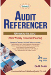 Audit Referencer - For Financial Year 2020-21 (With Weekly Financial Planner)