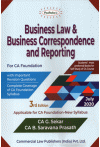 Business Law and Business Correspondence and Reporting (Applicable for CA Foundation - New Syllabus) Business Law and Business Correspondence and Reporting (Applicable for CA Foundation - New Syllabus)