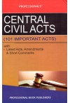 Central Civil Acts [101 Important Acts] with Latest  Acts, A,mendments and Short Comments