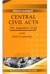 Central Civil Acts - 101 Important Acts  (With Short Comments)(Pocket Edition)